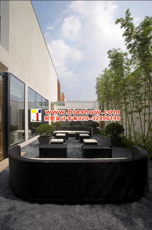 别墅室外休闲区设计图