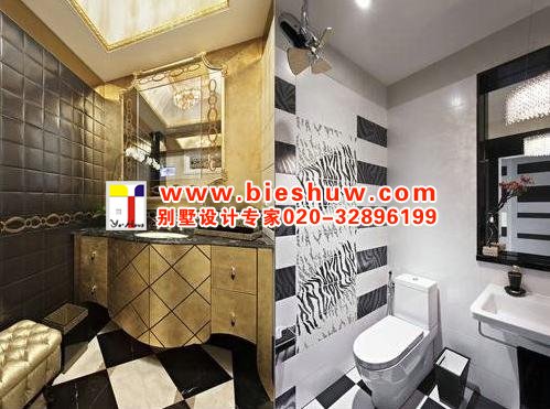 别墅豪华奢侈卫生间