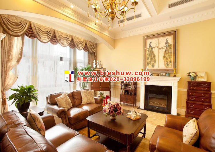 美式与泰式混搭客厅