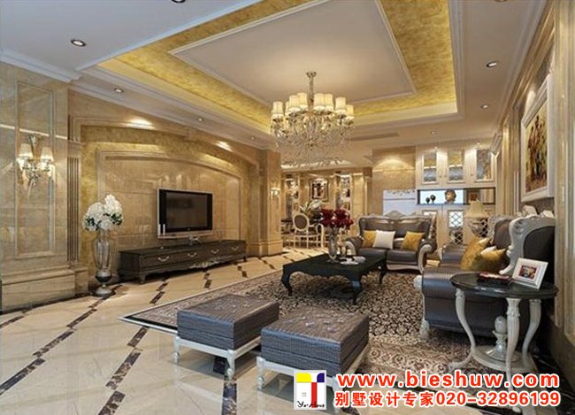 欧式别墅，高贵大气