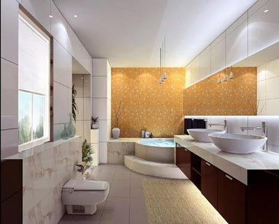 卫浴间装修效果图