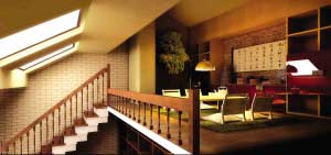 挑空楼层巧利用&nbsp;搭阁楼要面积更要安全